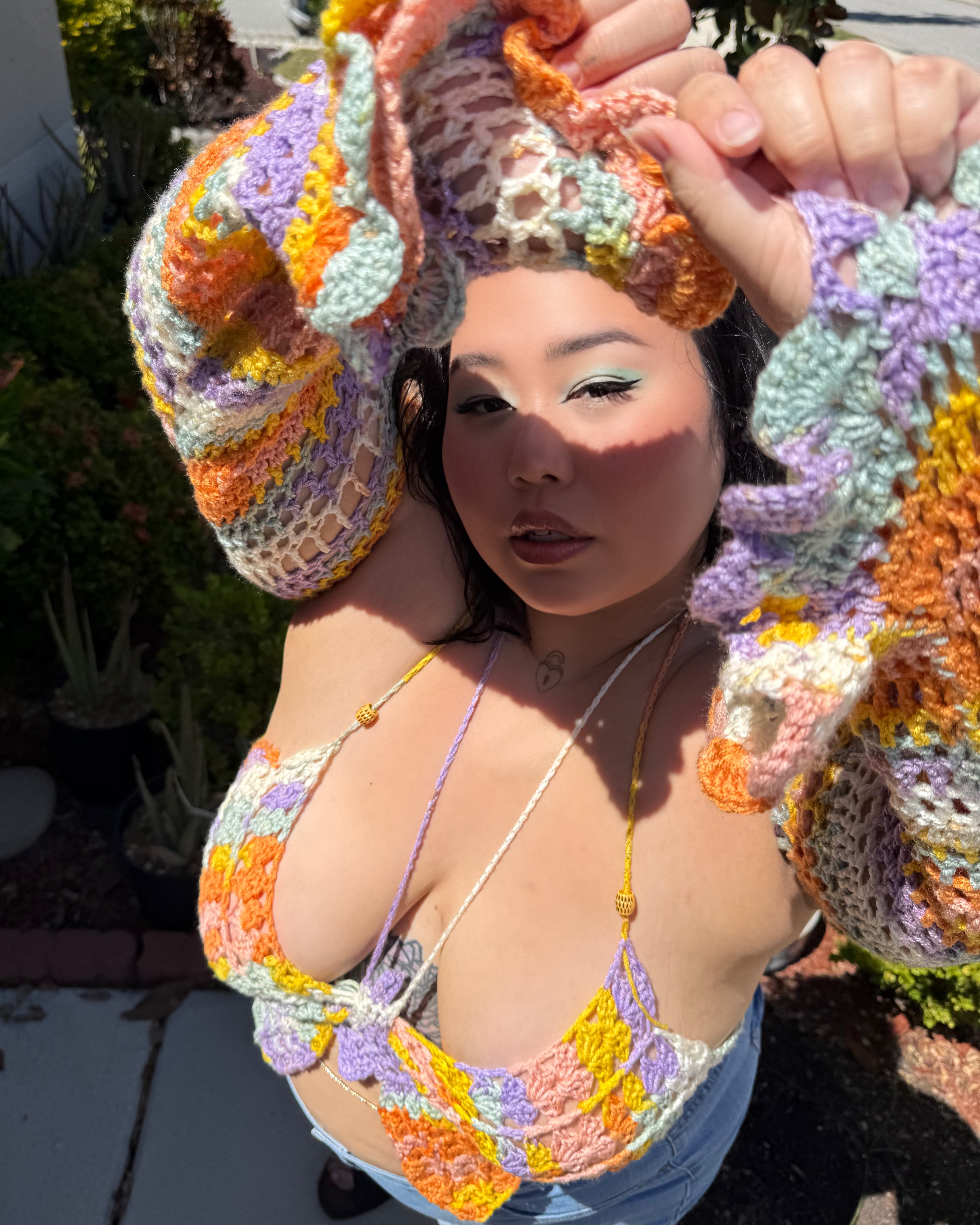 SOLFLAIR — Butterfly Halter Top & Bolero - Image 2